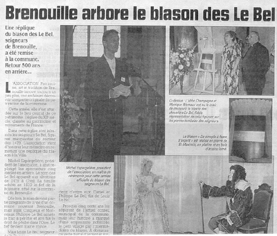 Courrier Picard - 26 septembre 1999