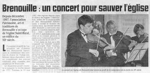 Courrier Picard - 26 avril 1999