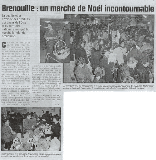 Courrier Picard - 1 d&eacute;cembre 1999